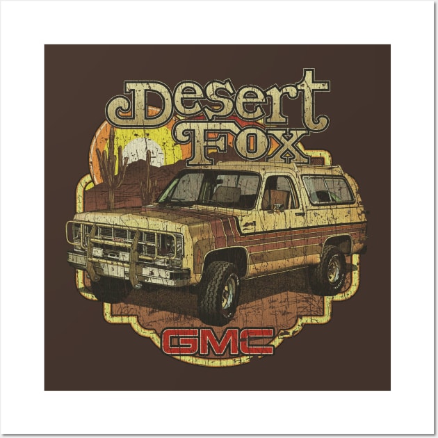 Desert Fox Jimmy 1979 Wall Art by JCD666